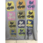Vinyl Icons Woodstock Graphic Tee Size Small Short Sleeve Concert Tee Blue Photo 5
