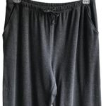 Eileen Fisher Gray Elastic Waist Stretchy Comfy Lounge Pants Photo 4