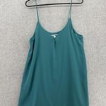 Lucy Love  Women's Dress Trapeze Solid Aqua Sleeveless Shift Scoop Neck Medium Photo 7