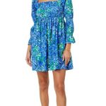 Lilly Pulitzer Beyonca Floral Smocked Dress NWT Size M Photo 1