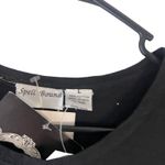 Spell Bound NWT Dead stock Women's‎ Size Large Patchwork Embroidered Shirt Black Photo 5