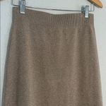 Banana Republic NEW Shimmer Gold Midi Skirt Holiday Glam Casual Sparkle Preppy Photo 1