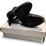 Nine West Faux Snake Skin Hills Photo 4