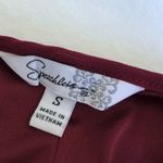 Banana Republic burgundy A-line Dress Photo 6