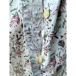 Duluth Trading Women's Collarless S No Gap Button Front 3/4 Sleeve Tunic Photo 7