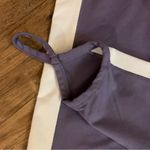 Fabletics  High Waist Chara Stirrup Leggings Purple White size M Medium Photo 2