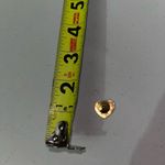 💙 Vintage Avon Patriotic Heart Shaped Brooch Pin Tie Tack Gold Photo 2