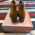 Lisa Vicky Tortilla Pull On Pointed Toe Stiletto Dress Bootie Boot Tan Size 8.5 Photo 4
