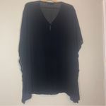 MiracleSuit  Black Cloisonne Cover-Up Size L Photo 6