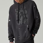 Taylor Swift  The Eras Tour 2023 2024 Hoodie Black Graphic Sweatshirt Size M Photo 3