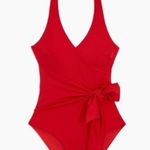 ONIA Elena One Piece Swimsuit - Red Photo 2