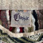 COOGI  3D Multicolor Knit Vintage Sweater Photo 1