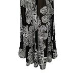 Dress the Population size XS Black Cream Floral Embroidered Dress Sleeveless Photo 4