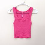 SKIMS  cotton rib tank in sugar pink size M Photo 7