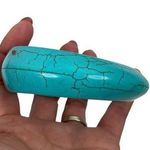 Unbranded Culture Turquoise Carving Bracelet Bangle Boho Western Bohemian Hippie Photo 0