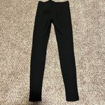Vince Black Stretch Viscose Blend Leggings Classic Pull-On Style Photo 3
