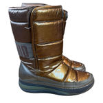 FitFlop  Snugger Puffer Metalic Copper Bronze Boots Snow Winter Size 9 Photo 0