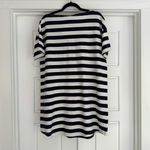 Muji Navy White Stripe T Photo 1