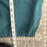 Athleta Borealis Green Playa Linen Tie Top Size X-Large Photo 10