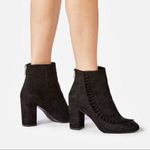JustFab Stacie Bootie Black Size 9 Photo 0