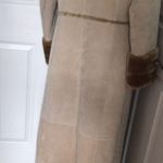 Brandon Thomas Vintage Leather Faux Fur Penny Lane teddy shearling suede fuzzy Photo 5