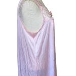 Vanity Fair  vintage nightgown sleeveless with lace bow top Length 51”, bust 22” Photo 2
