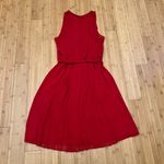 Diane Von Furstenberg  Red Sleeveless Midi Dress Photo 1
