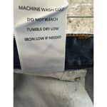 NWT EVIDNT Malibu High Rise Two Tone Kick Flare Jeans 26 Blue Photo 10