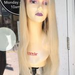 Human hair Swisslace Christmas wig #Gift Idea Photo 0