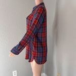 Ralph Lauren black label Plaid Top Shirt Sz L Button Up Collared Long Sleeve Red Size L Photo 11
