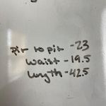 City Chic Woman's L/20 Blue V Neck Fit and Flare Knee Length Dress Velve… Photo 6