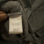 EXPRESS Gray Lightweight V-Neck Button Front Cardigan Size L Photo 6