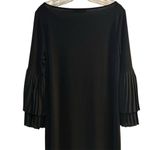 Ivanka Trump Women's Small Black Bell Sleeve Short Dress Photo 9