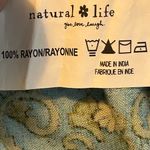 Natural Life  Turquoise Floral Dara Tunic Dress Photo 4