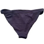 ANDIE NWT Swim The Banded Cheeky Bikini Bottom High Leg Cut M Navy Blue #3698 Photo 13