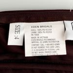 Brown Belted Maxi Prom Dress Size 4 Photo 18