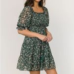 Baltic Born NWT  Smocked Green Mini Dress Photo 1