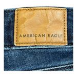 American Eagle Festival Flare Jeans Women Size 8 Short High Rise Dark Wash Denim Blue Photo 8