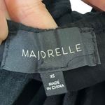 Majorelle Kalani Off Shoulder Mini Dress Smocked Black Women’s Size XS Crinkle Photo 9