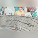 intro. | Women’s Bright Floral Cotton Shorts | Size 14 White Photo 4