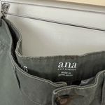 a.n.a Women’s 16 Green Wide Leg Crop Chino Pants New Career Office Core Photo 3