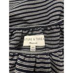 Madewell  Texture & Thread Peasant Striped Top‎ Photo 3