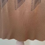 T/O Geometric Aztec Sweater Dress Large L Photo 3