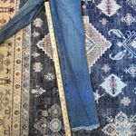 Happily Grey Overalls Medium Wash Denim Raw Hem Women’s Size 1/25 30” Inseam Blue Photo 12