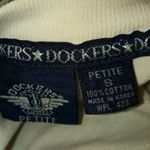 Dockers  MP Navy White Striped Top Petite Photo 1