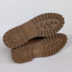 Madewell The Clair Lace-Up Boot Leather English Saddle Brown Lug Sole Women's 7 Photo 6