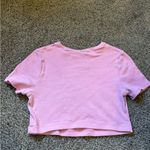 SKIMS  Logo Pointelle Cropped Tee Photo 2