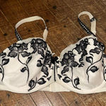 Cacique  monochrome 40D lightly lined Lacy full figure bra Photo 0