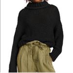 Free People  My Only Sunshine Chunky Sweater Black Size XS Photo 11