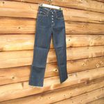 AG Adriano Goldschmied NWOT  Isabelle High Rise Button Up Raw Hem Jeans Photo 4